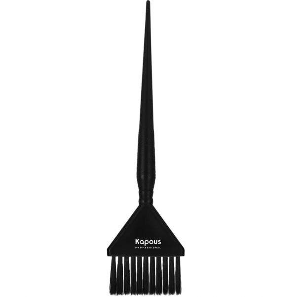 Brush for hair coloring straight black Kapous 12483
